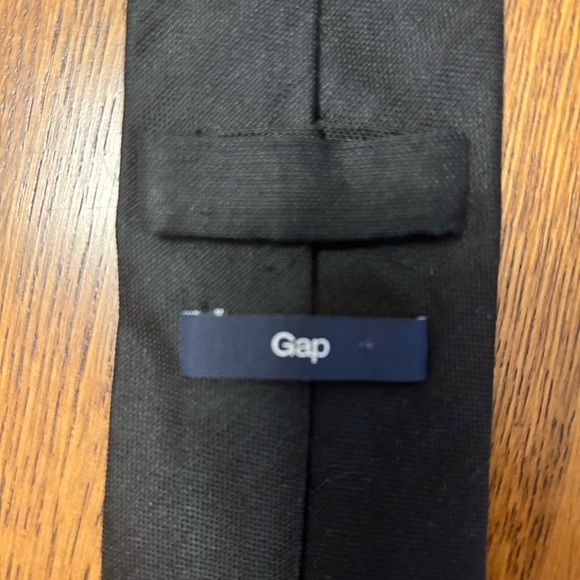 Gap Black Linen Tie - Picture 2 of 2